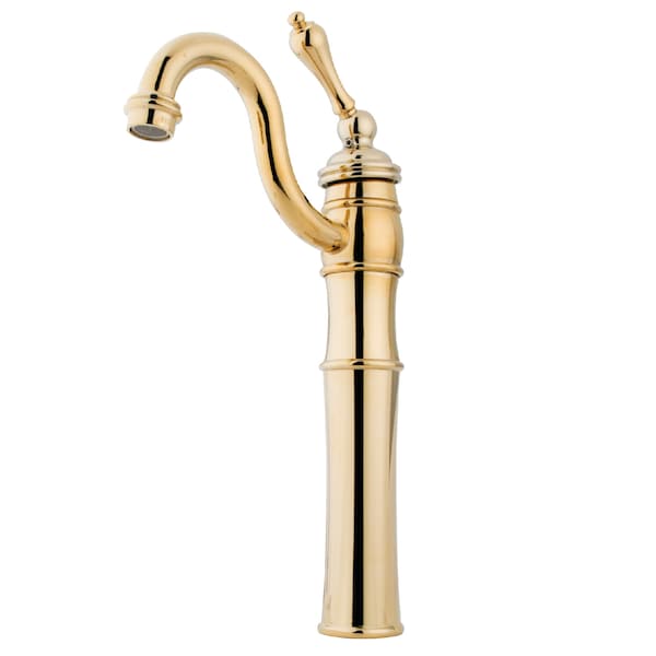 Kingston Brass Vessel Sink Faucet, Polished Brass KB3422AL - main